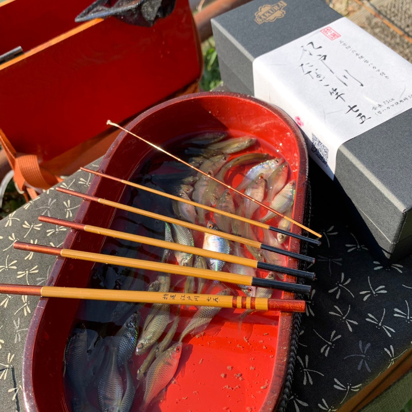 ** SAKURA ROD Tokusen Special selection EDOGAWA Tanago Rod 75
