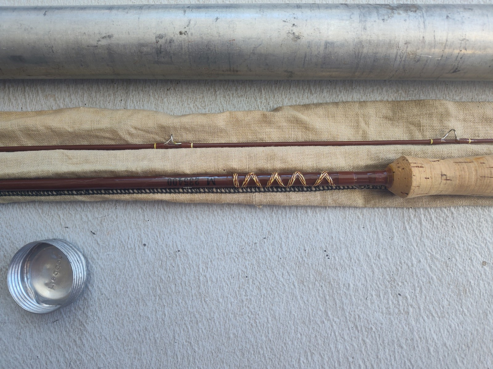 Fenwick Ff 605 Fly Rod 6 Ft. 2 Oz. Fly Fline 5 Wt With Tube