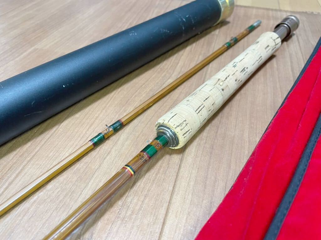 Pezon et Michel Ritz Super Parabolic PPP Fario Club 8’5 #6 Bamboo Fly Fishing