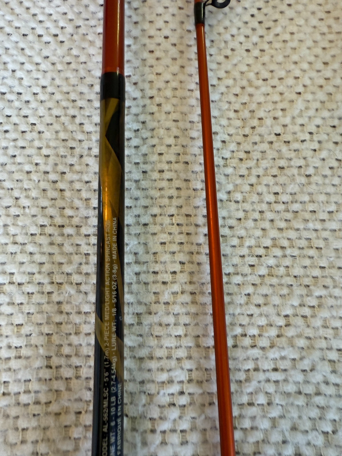 K2F Ready 2 Fish AL-562 Spin Cast Rod