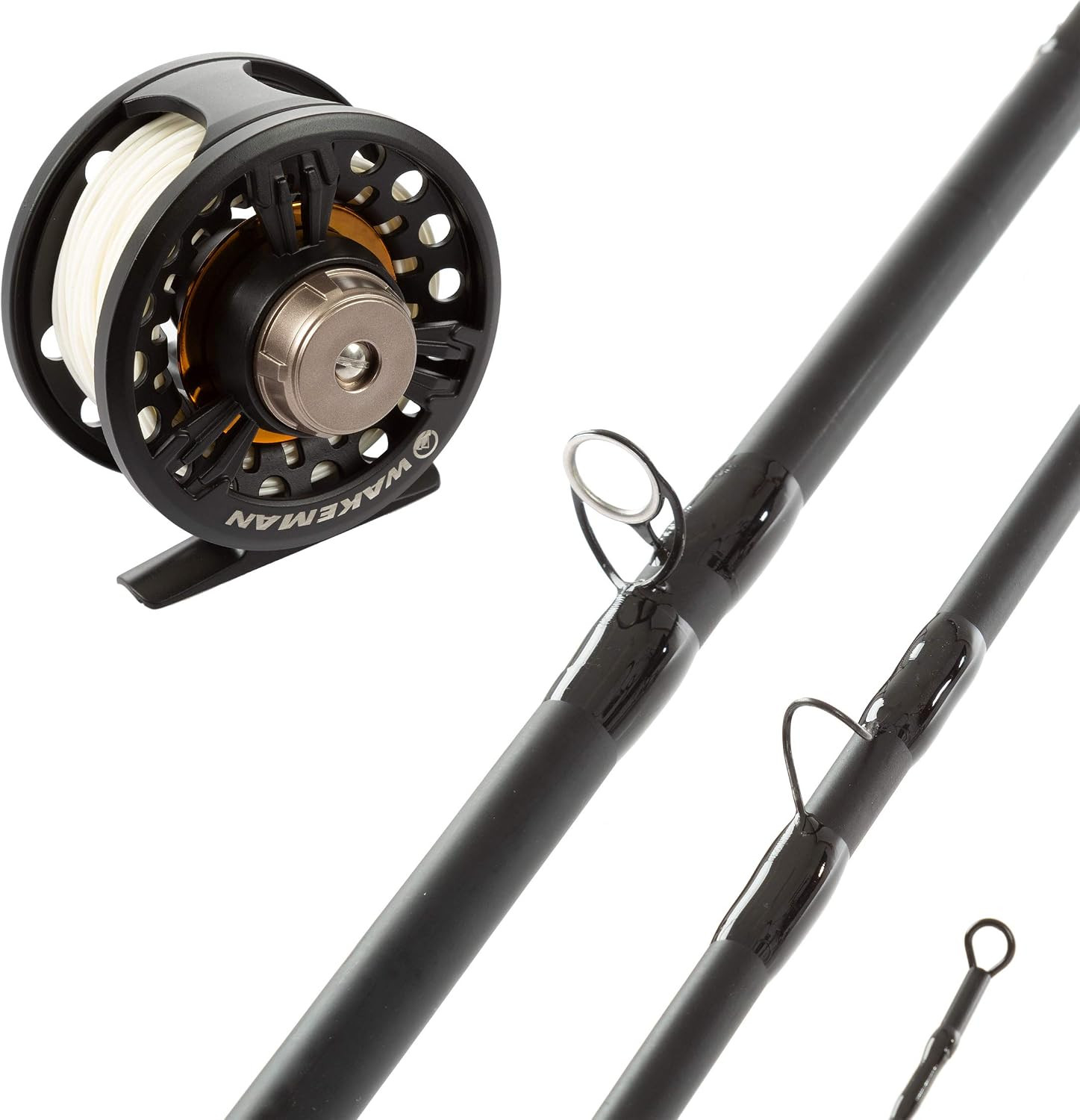 Outdoors Fly Fishing Rod & Reel Combo Starter Kit with Case and Accessories