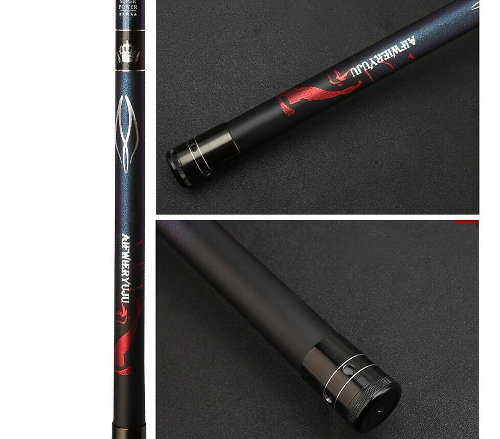 8m 9m 10m 11m 12m High Carbon Fishing Rod Telescopic Carp Pole Stream Hand Rods