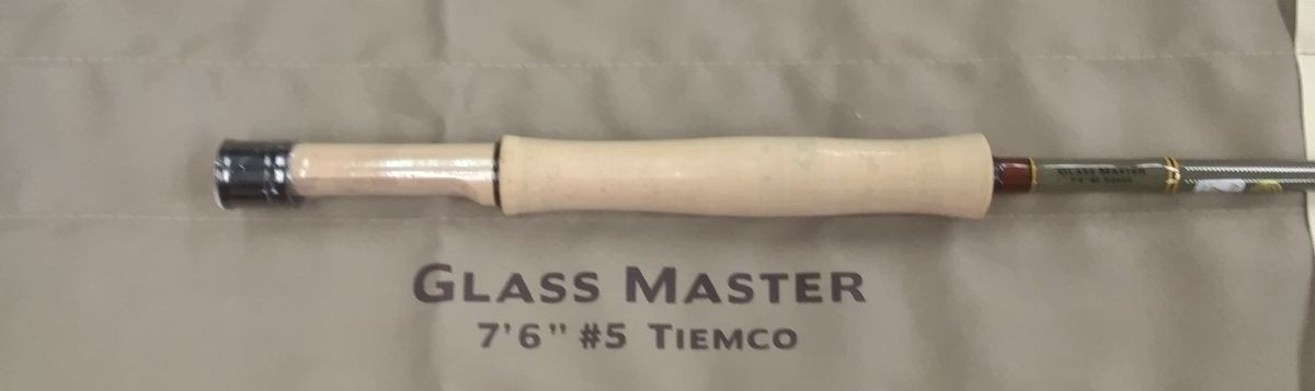 Tiemco GM765-4 7ft6in 5 4pc Fly Rod Warranty Card from Japan