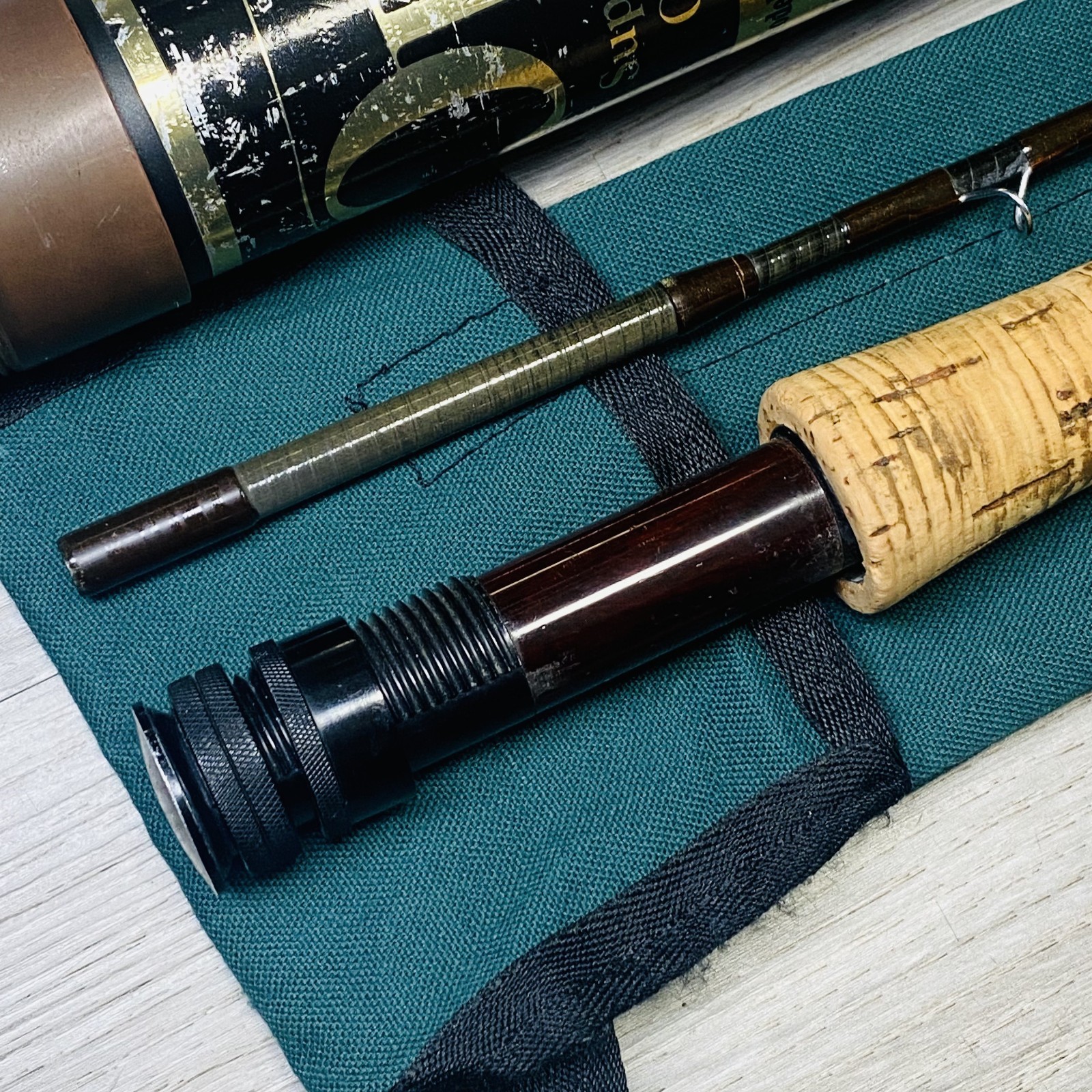 Orvis Superfine Seven Eleven 7’11” 4wt Fly rod w/Tube Socks