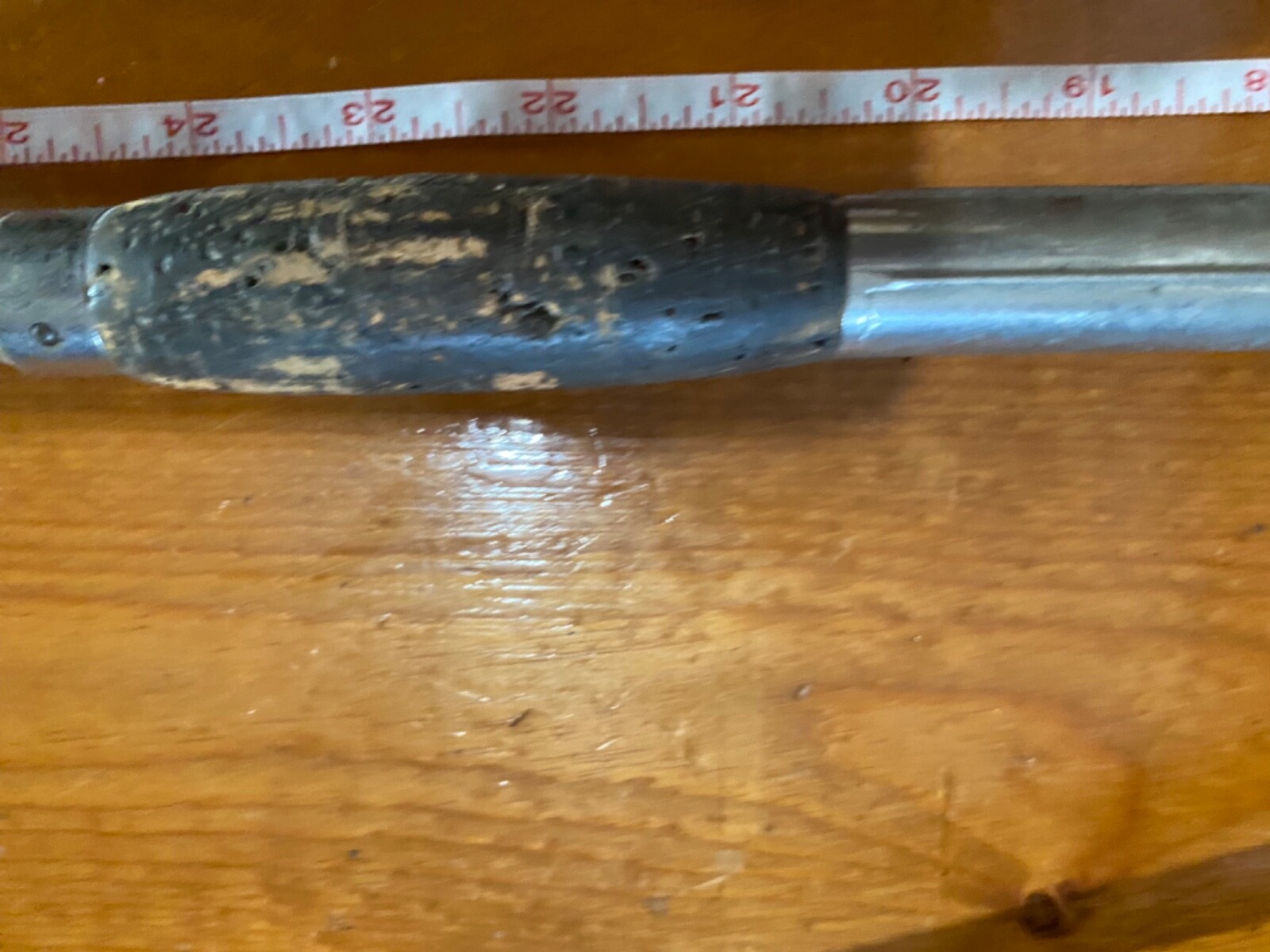 Vintage from estate telescoping, old antique fishing pole, took out the photos