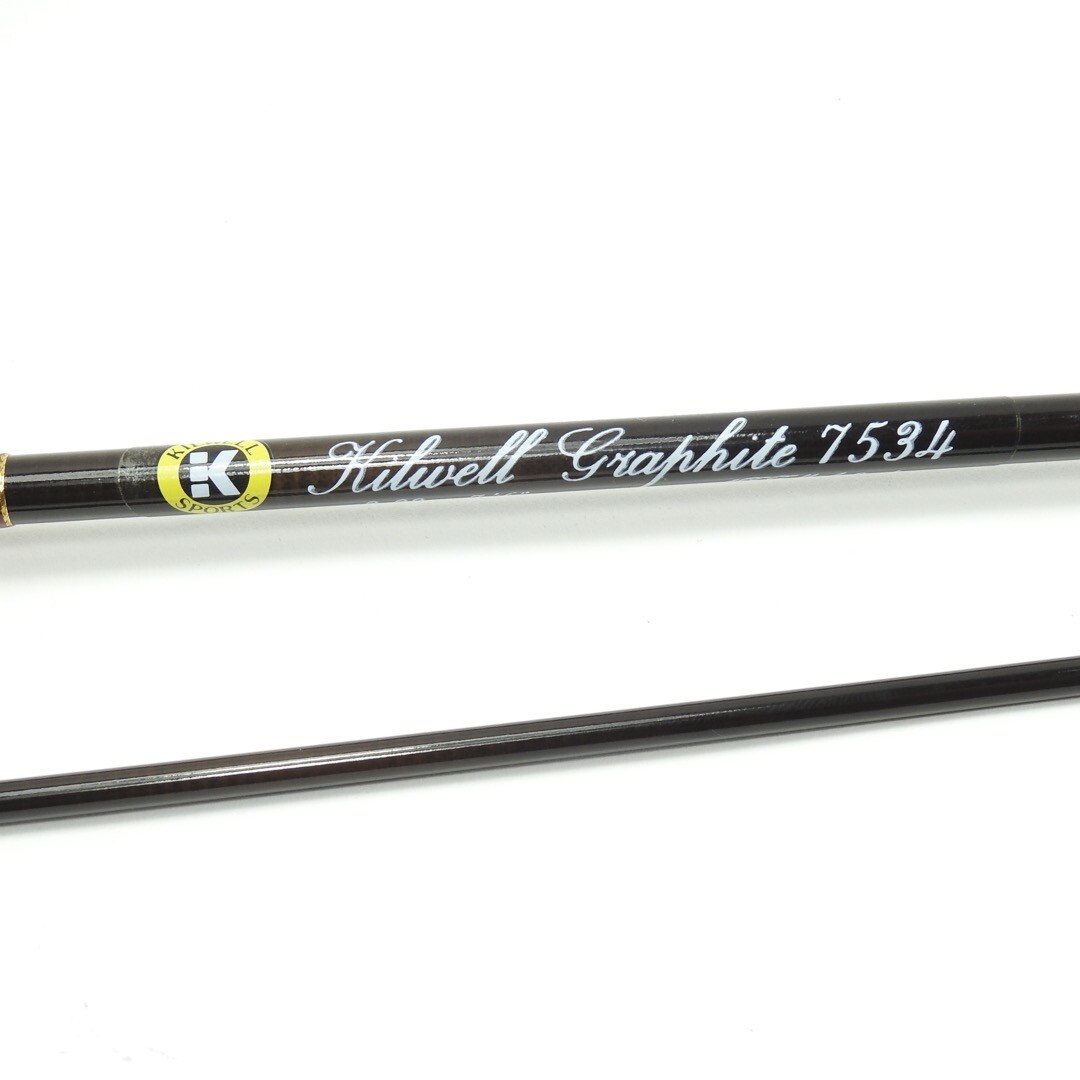 Kilwell Sports Graphite Fly Rod. 7534. 7’ 6” 3-4wt. Made in New Zealand.
