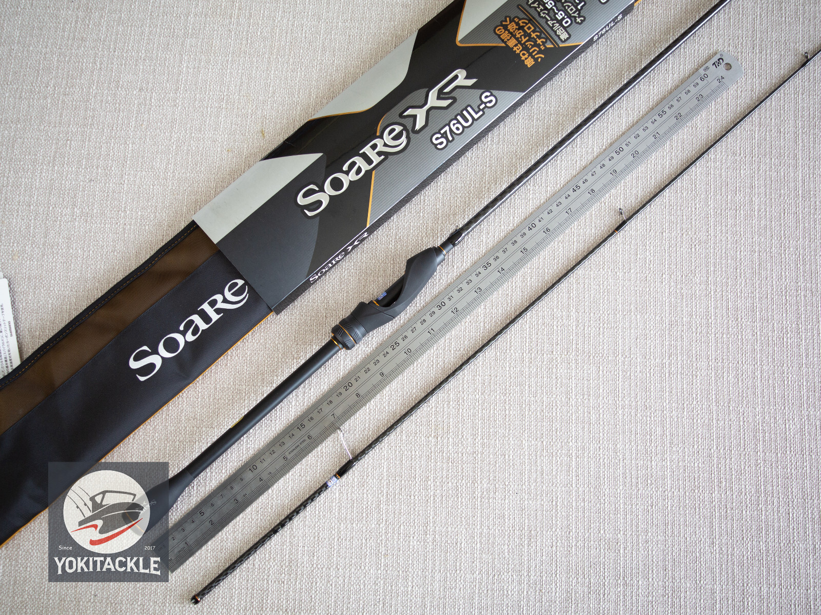 Watch Our Product Video–Shimano 21 SOARE XR S76UL-S Spinning Rod FREE SHIPPING