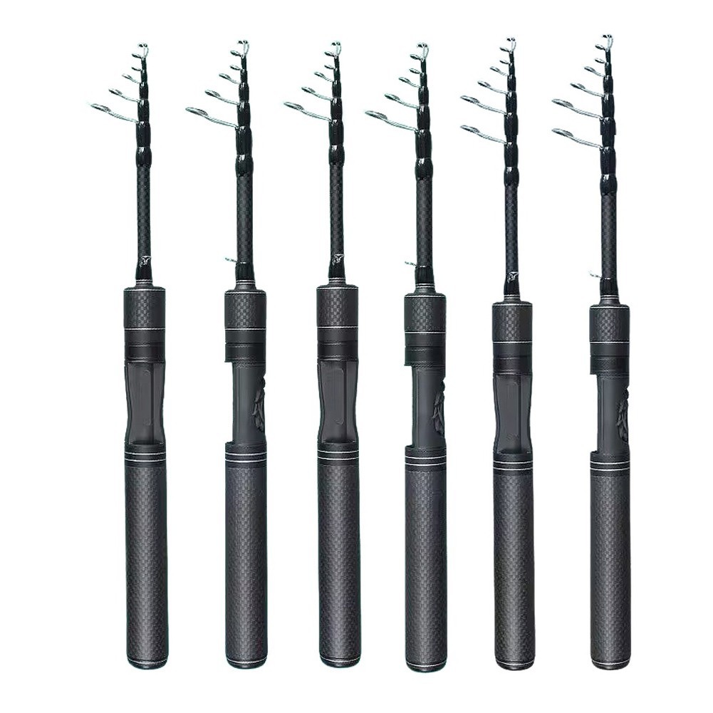 1 5m 1 8m Carbon Handle Ultralight Telescopic Lure Rod for Fishing Outdoors