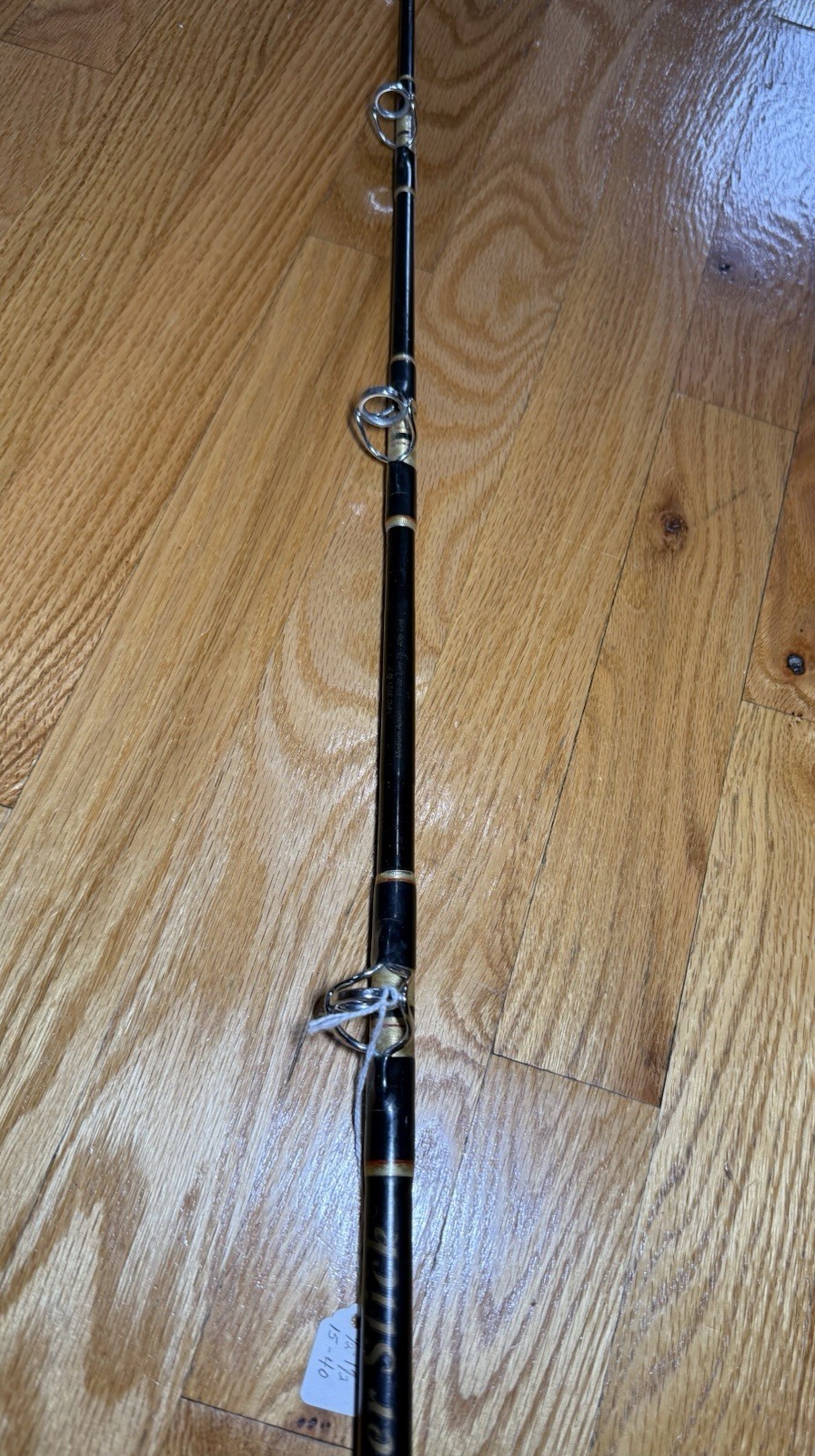 Penn Power Stick Spinning Rod 7′ Medium Action MH 40lb 1.5oz 1pc Black/Gold