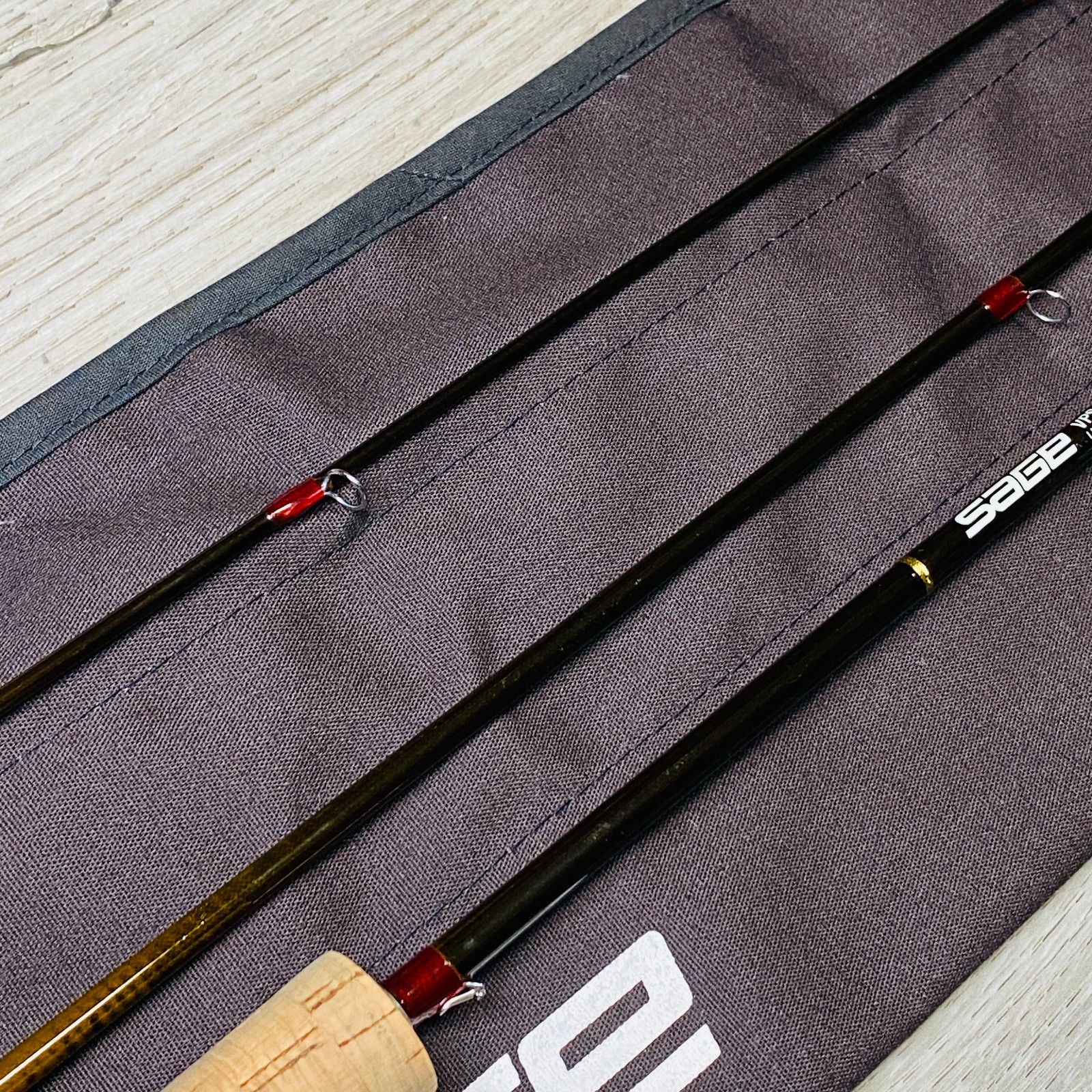 [Excellent] SAGE VPS Light 379-3 Graphite III B 3WT 7’9″ Fly rod w/sock