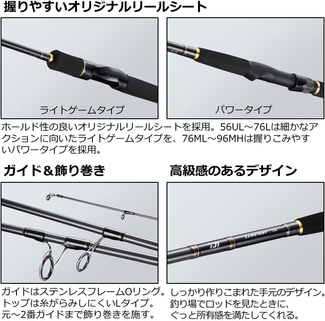 DAIWA Spinning Rod LURENIST 90ML