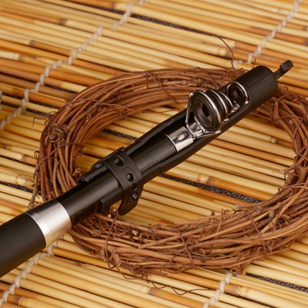 1.8m 2.1m Collapsible Telescopic Fishing Rod Glass Fiber Surf Casting Pole