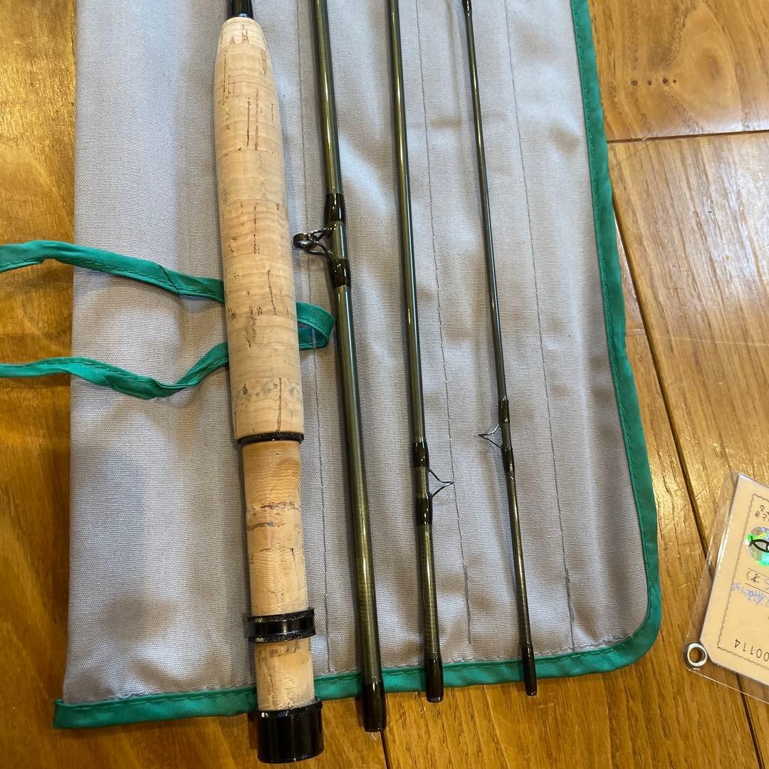 INFANTE 8ft Fly Rod #3 Line Cork Grip with Case Used