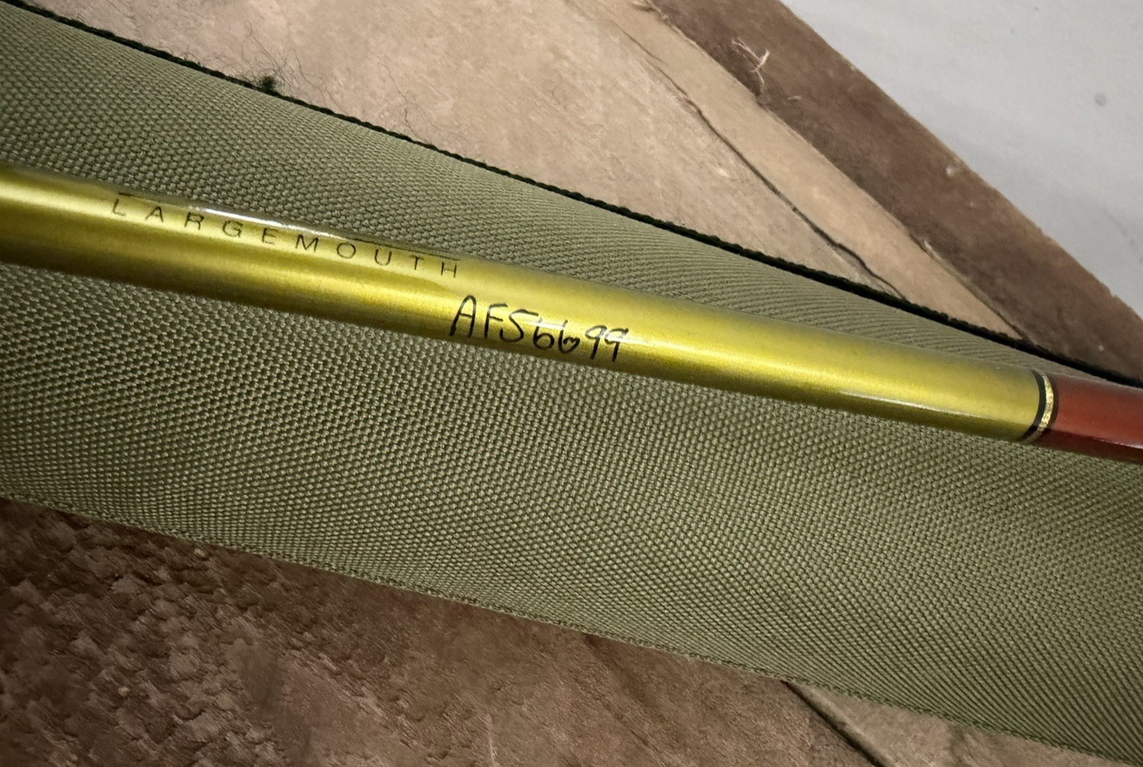 Sage Bass II Largemouth Fly Rod 330G-4 & Sage Spectrum Reel Combo Outfit