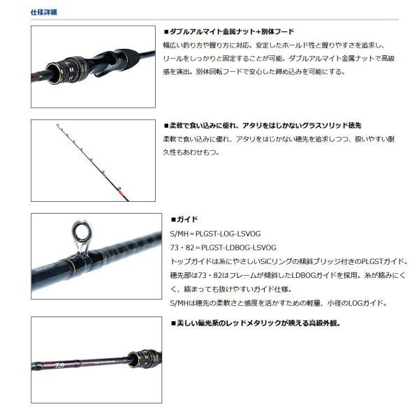 Daiwa Marika Spinning Rod Braid X Carbon Reinforced Standard Used