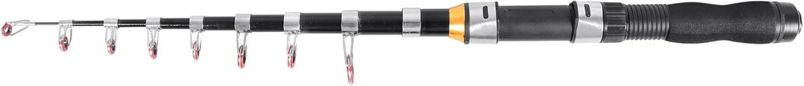 Lightweight 6.2ft Telescopic Fishing Rod: Perfect for Saltwater & Freshwater