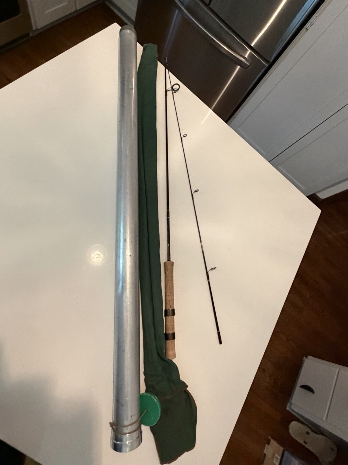 Rare Vintage Fenwick HMG Graphite GFS 55 Ultra-Light Spinning Rod MINT Sock Case