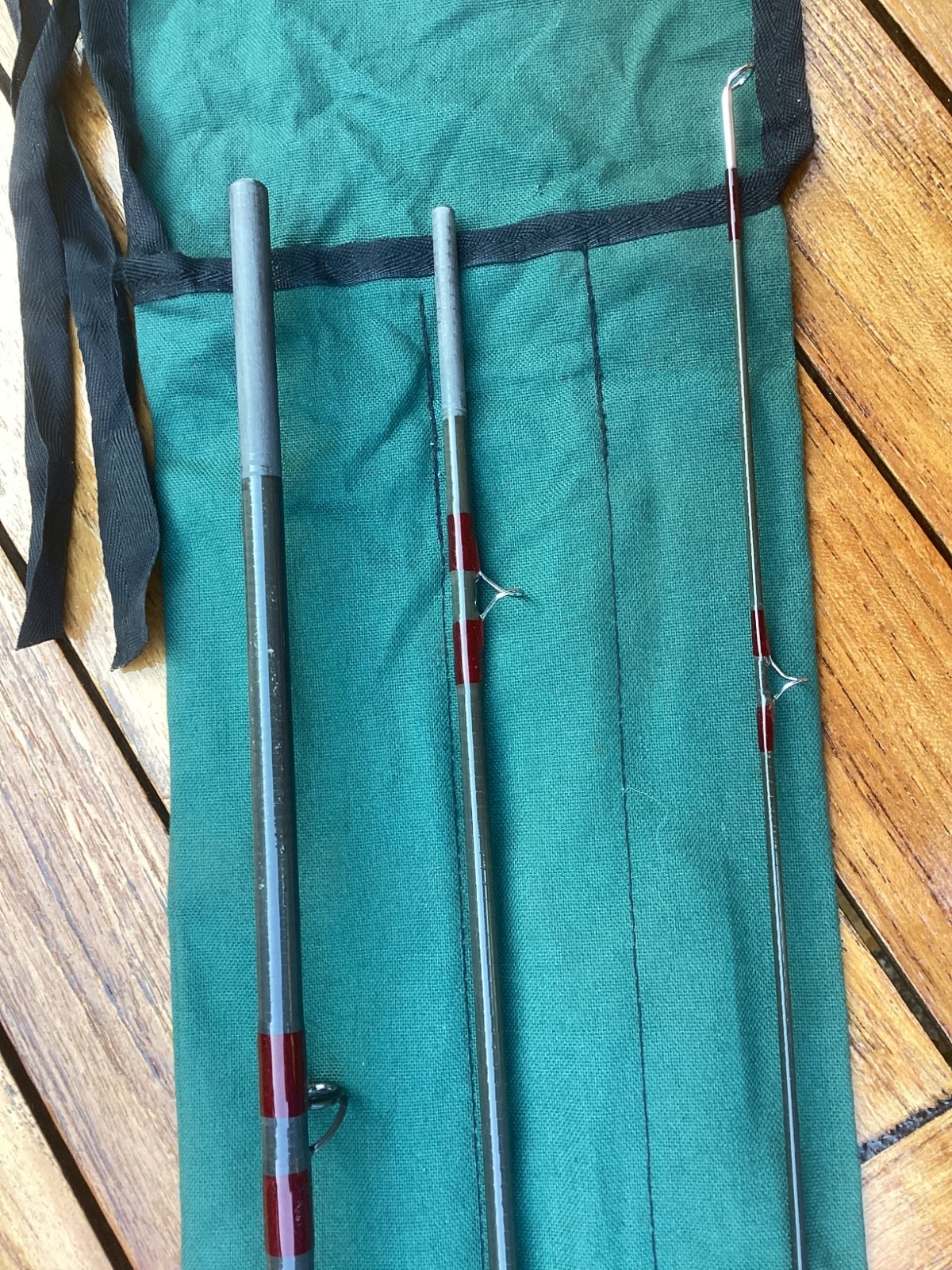 New Fly Rod 10′ #7 3 piece professionally built on an Orvis Western Blank