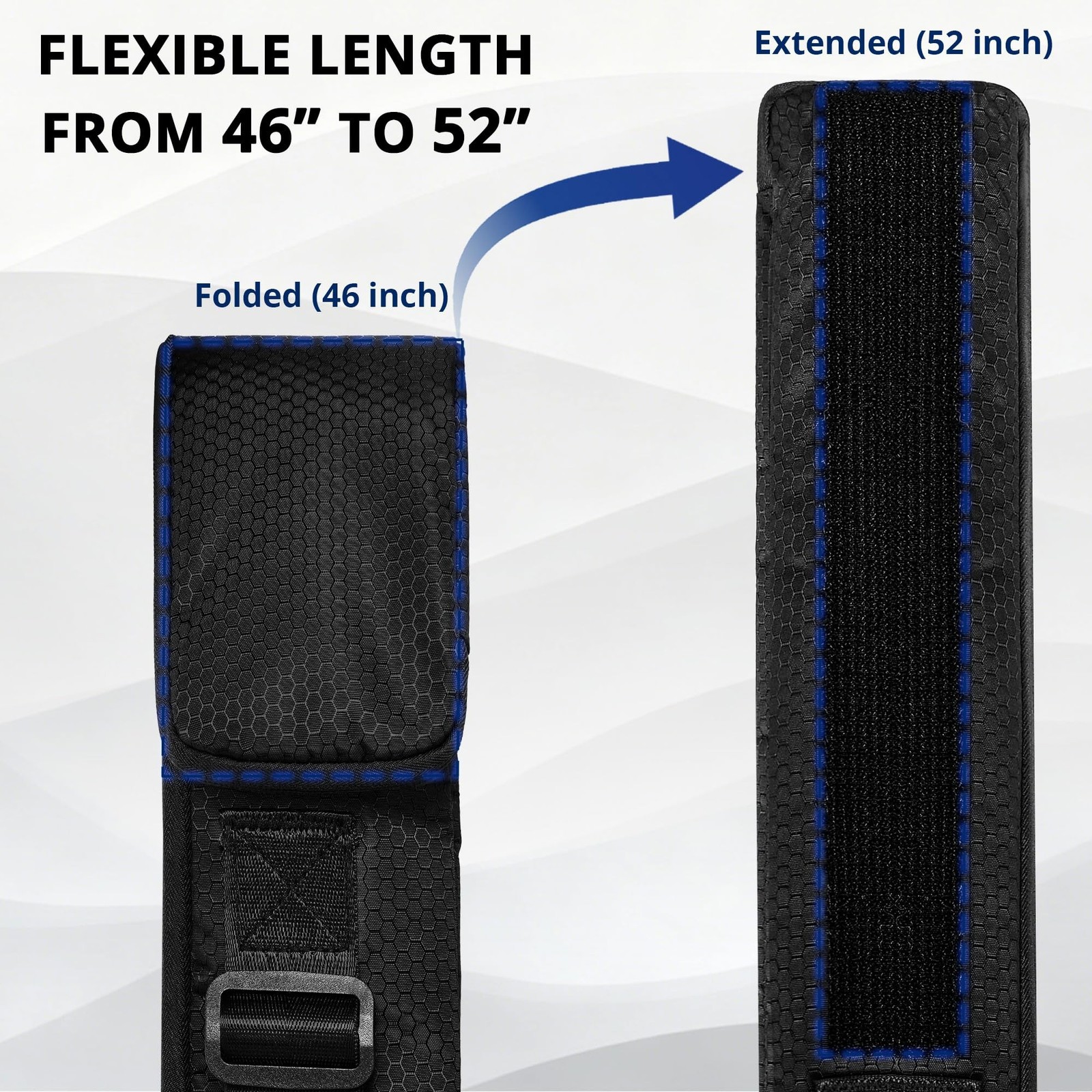 PEKREWS Fishing Rod Case, Fits 7ft 2-Piece Spinning Rod Reel Combo, Extendabl…
