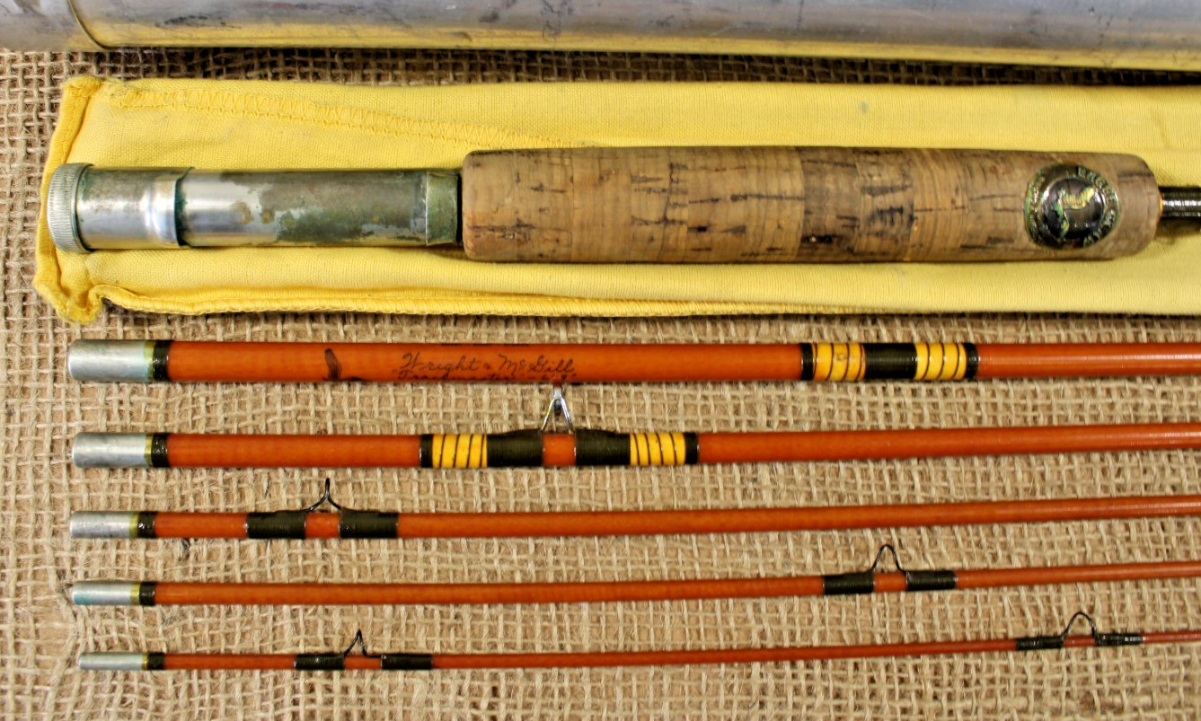 Eagle Claw Trailmaster Fly Fishing Pack Rod 6′ 9″ Line Size 7 M6TMF USA Vintage