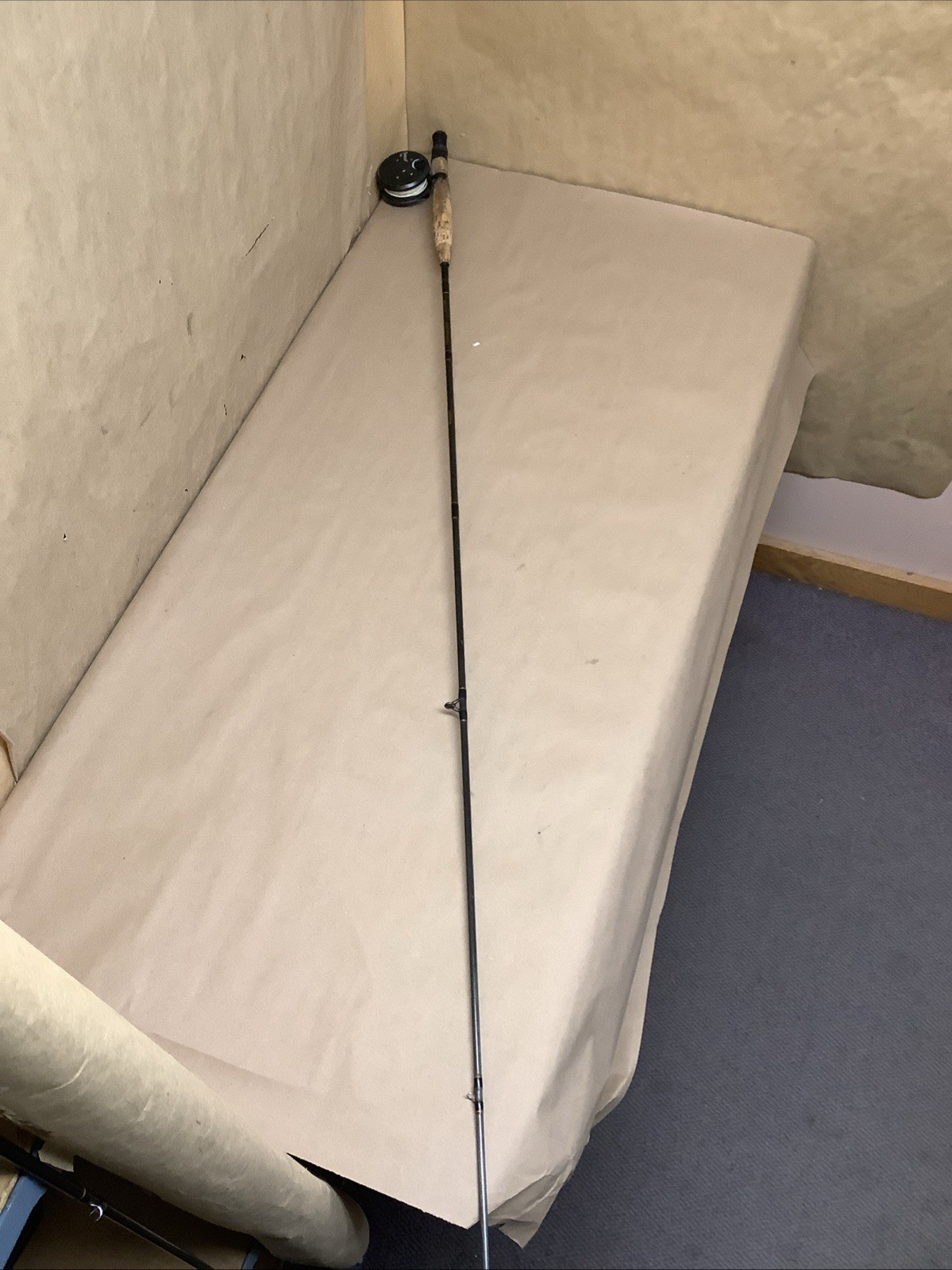 Rouge F90-78 2pc 9FT #7-8 Fly Line Graphite Fly Fishing Rod & System 1 456 Reel