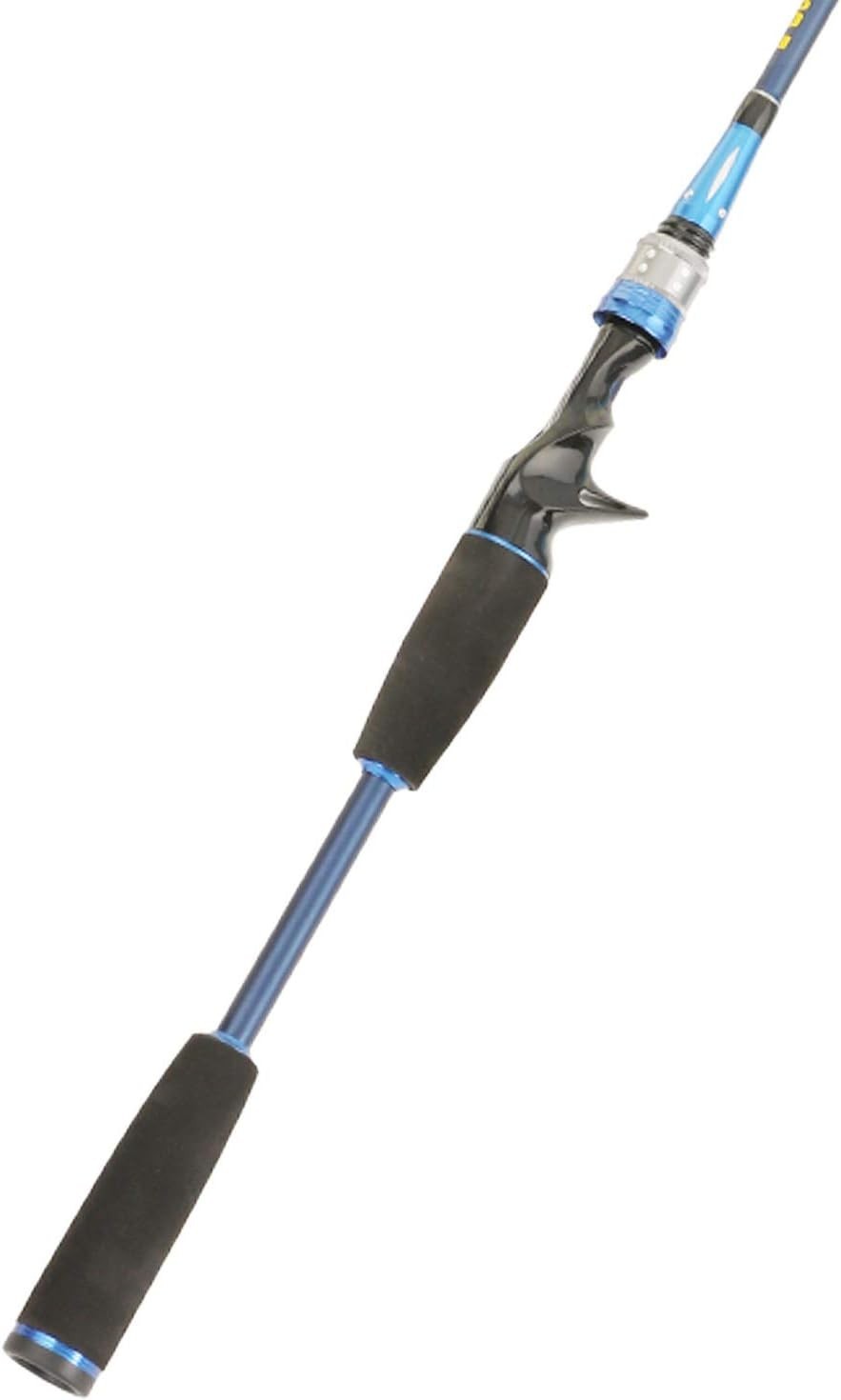 7-Foot Portable Baitcasting Fishing Rod with EVA Grip – Fast Action Performance