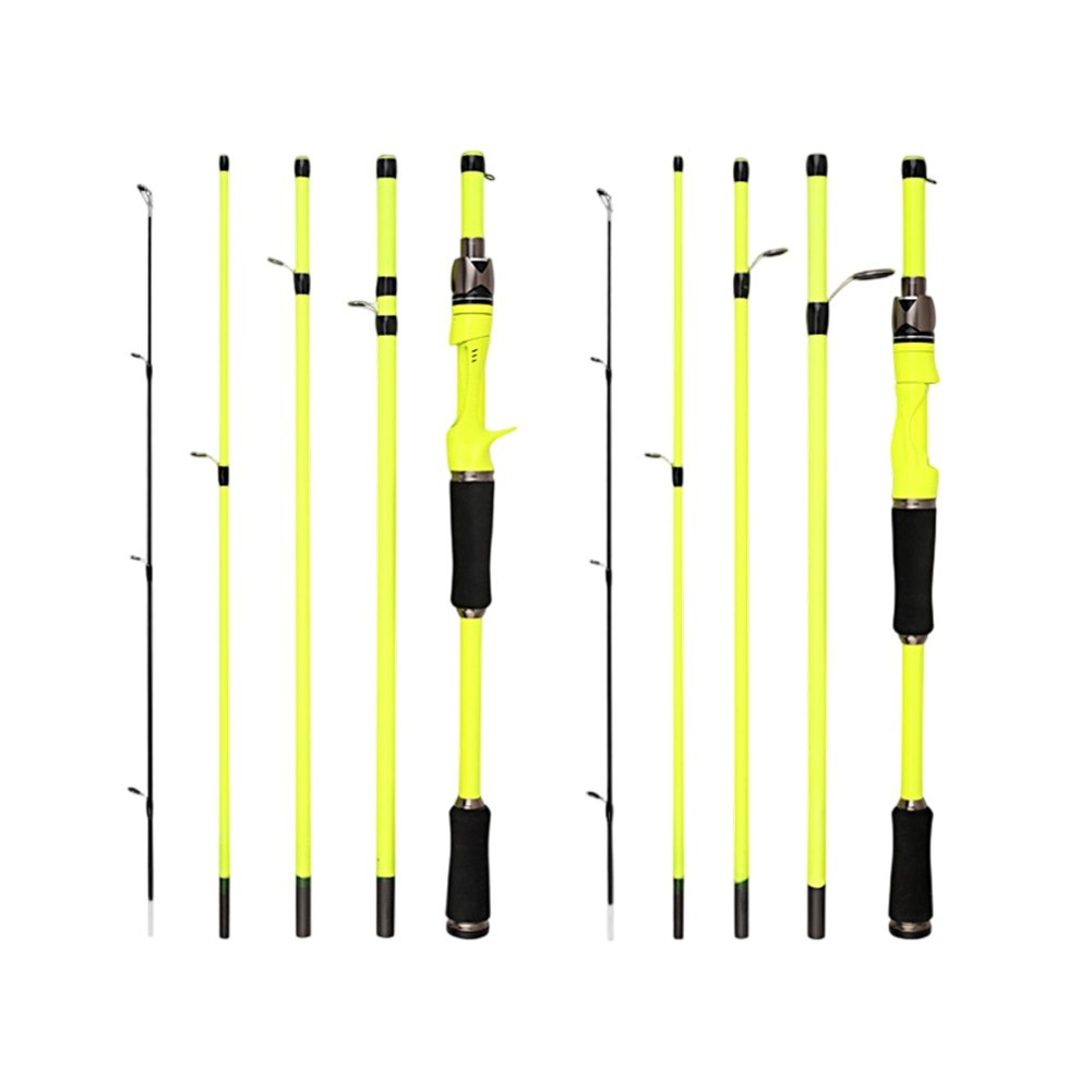 4 Section Carbon Fishing Rod 2.1m Casting Rod Suitable for All Anglers