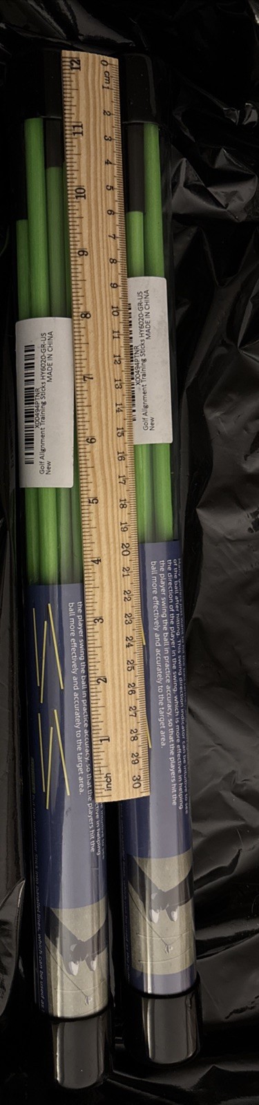 Direction Indicator Rod Alignment Sticks for Golf Training Fire Pull Glass