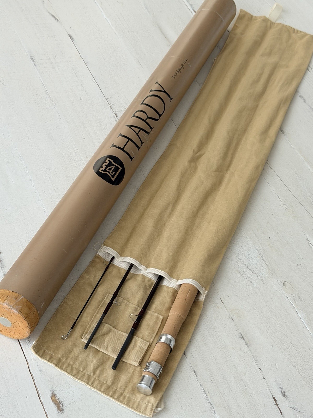 **BEAUTIFUL**🔥HARDY Classic Series LRH Lightweight 4wt. 8’6”in Rod🔥~LEGENDARY~