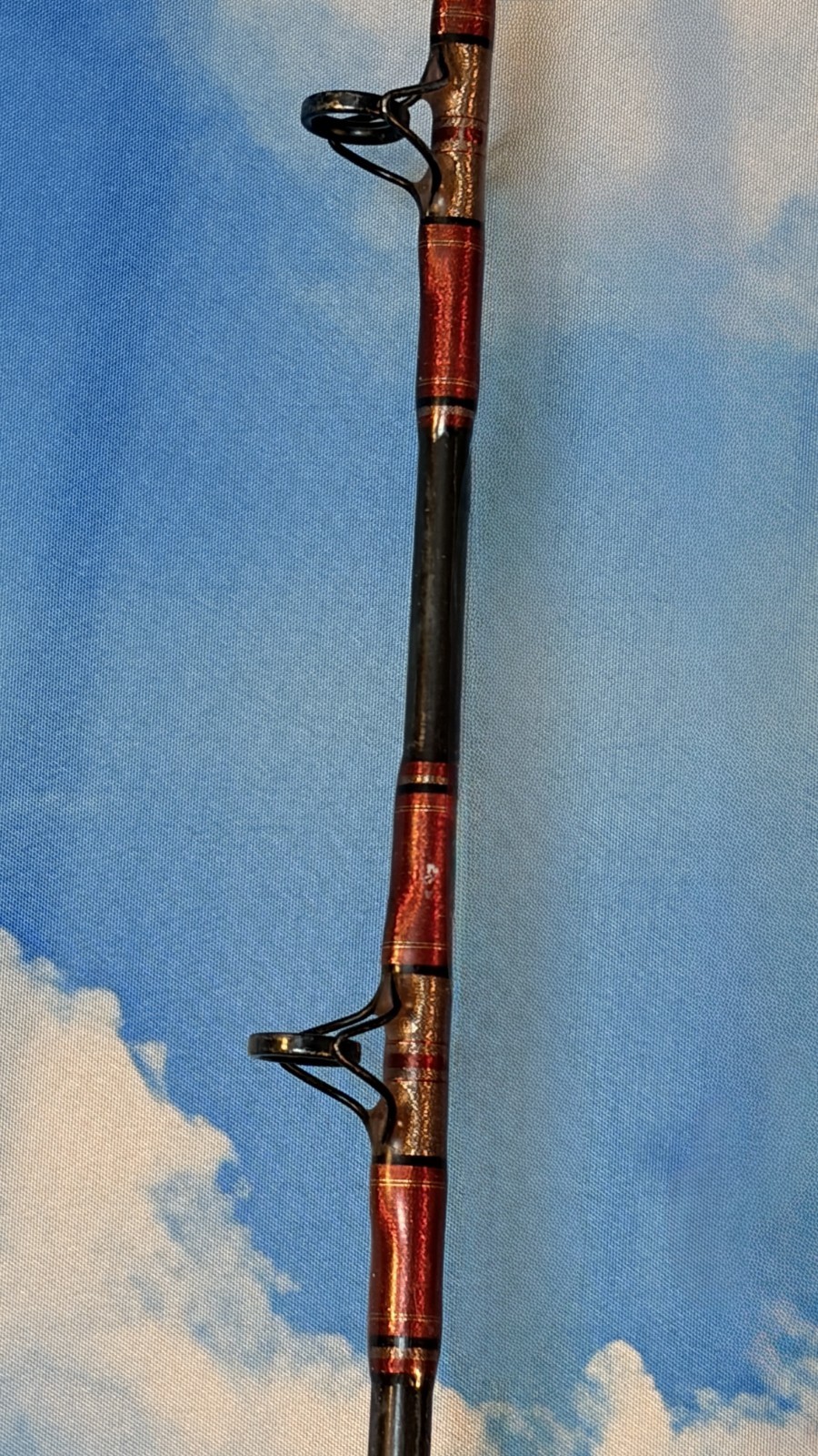 CALSTAR BT-195XH Custom by LONGFIN 15-30lb Saltwater Rod AFTCO-2M 6′ Red
