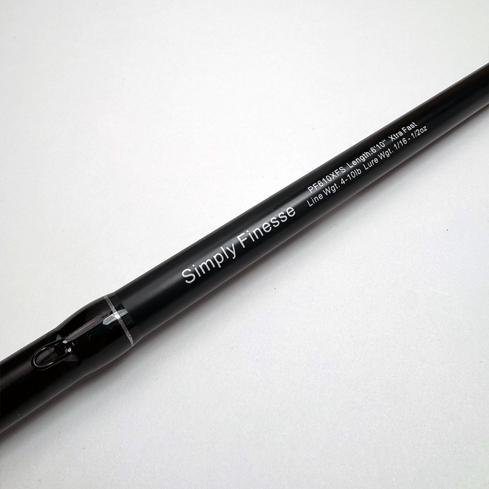 Pulse Fish Simply Finesse 6’10” Spinning Rod Fast Action