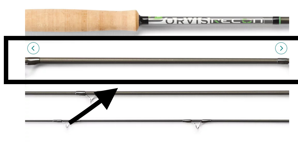READ! ONE REPLACEMENT PEICE!!! Orvis Recon Length 9′ WT 2-3/4 oz 6WT Line