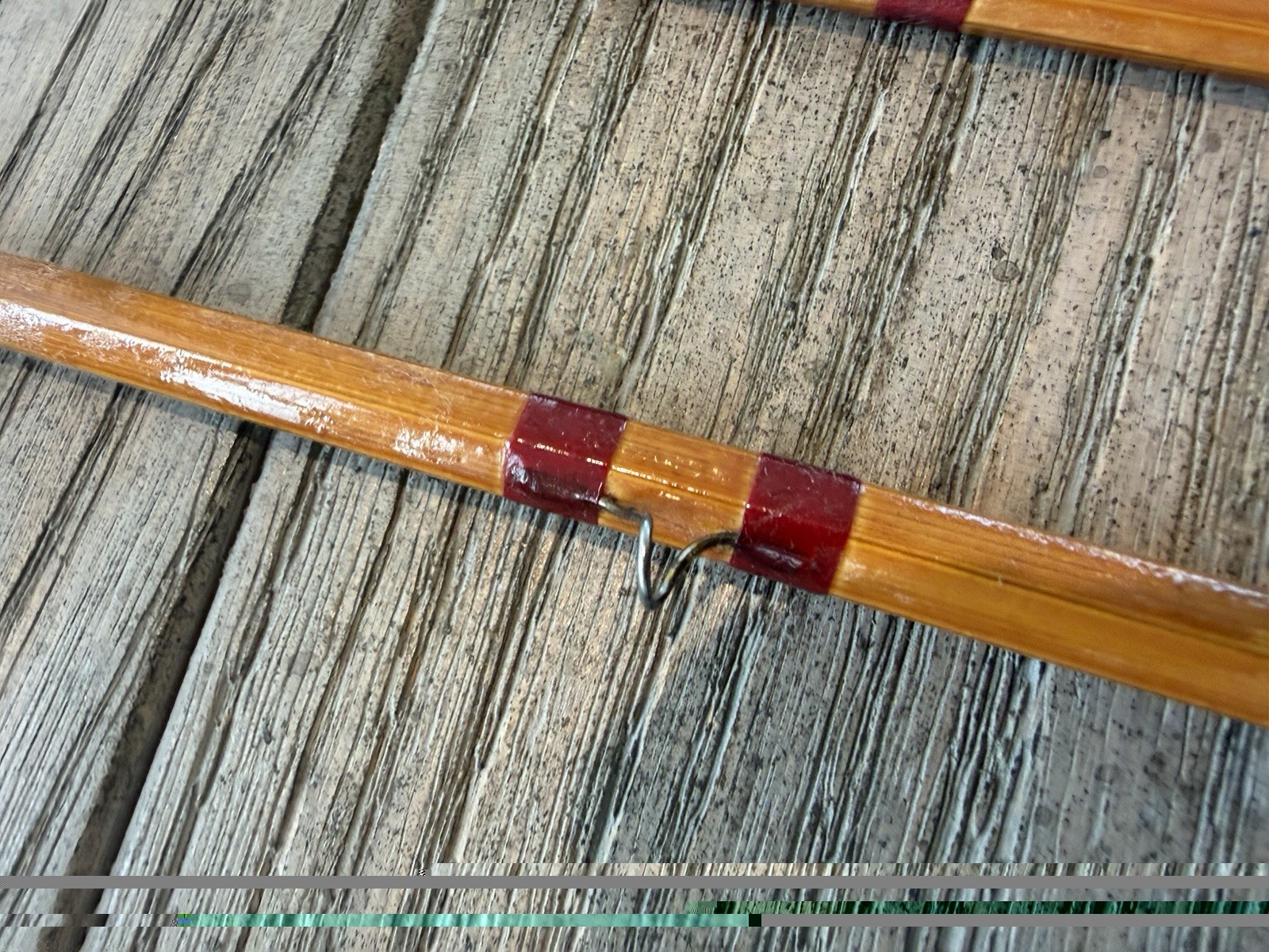 Not Thomas Bamboo ? Wood ? Fly Fishing Rod Wood ? VINTAGE Old Montage 1920’s