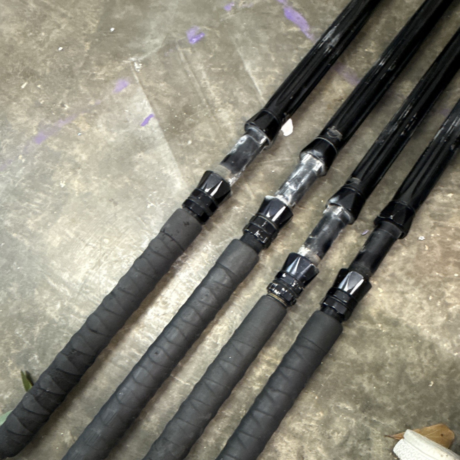 4-Custom tuna rods- used- Calstar blanks