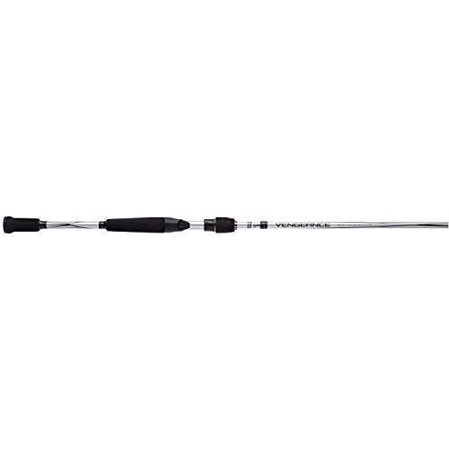 Abu Garcia 6’6” Vengeance Casting Fishing Rod, 1-Piece Rod, 6’6” 1-Piece