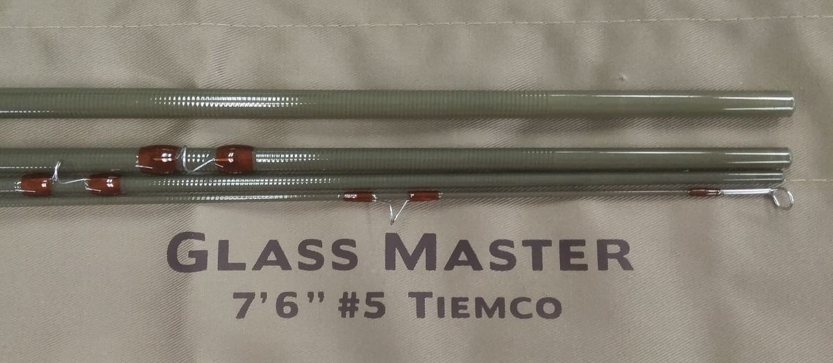 Tiemco GM765-4 7ft6in 5 4pc Fly Rod Warranty Card from Japan