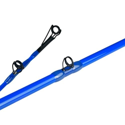 Catfish Fishing Rod – 1 Piece 7’Glow with Black Dark Monster Catfishing Casting