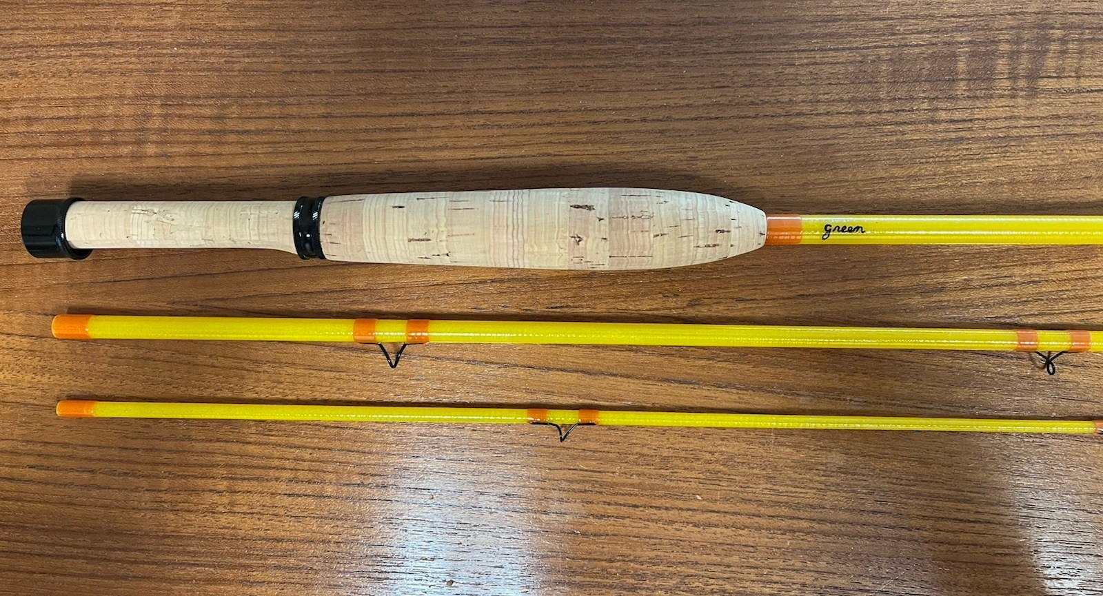 James Green Fiberglass Fly Rod Heritage Trout Series 7’2” 4wt