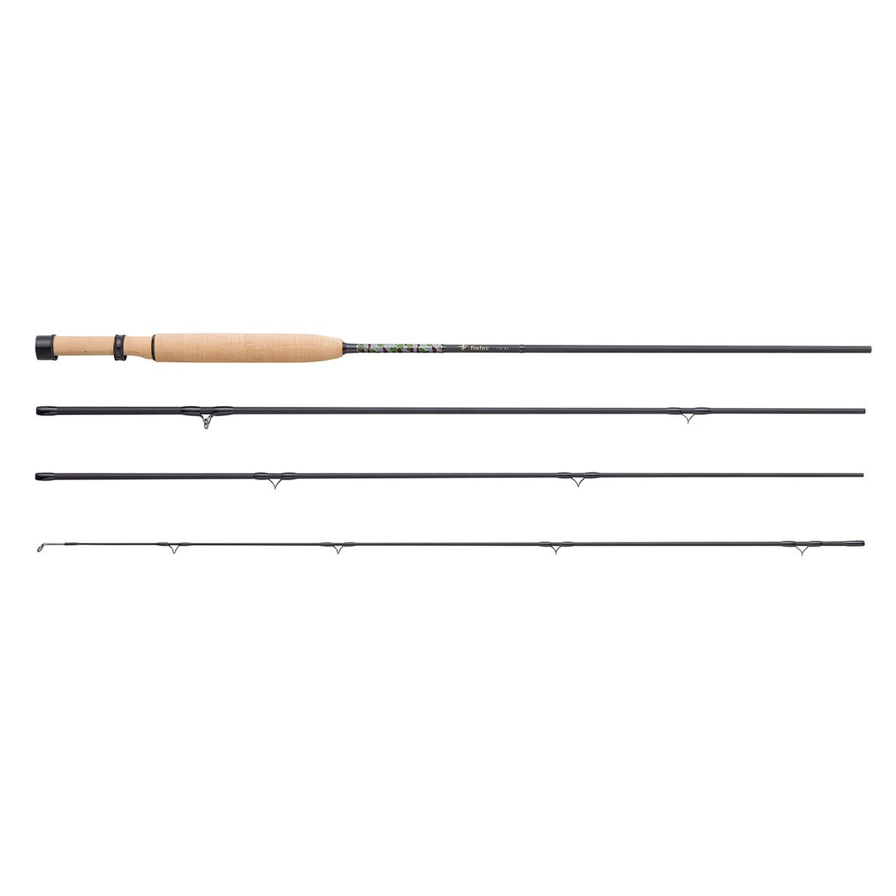 ** TIEMCO Foxfire Fly Rod True to nature Green Camo 763-4 #3