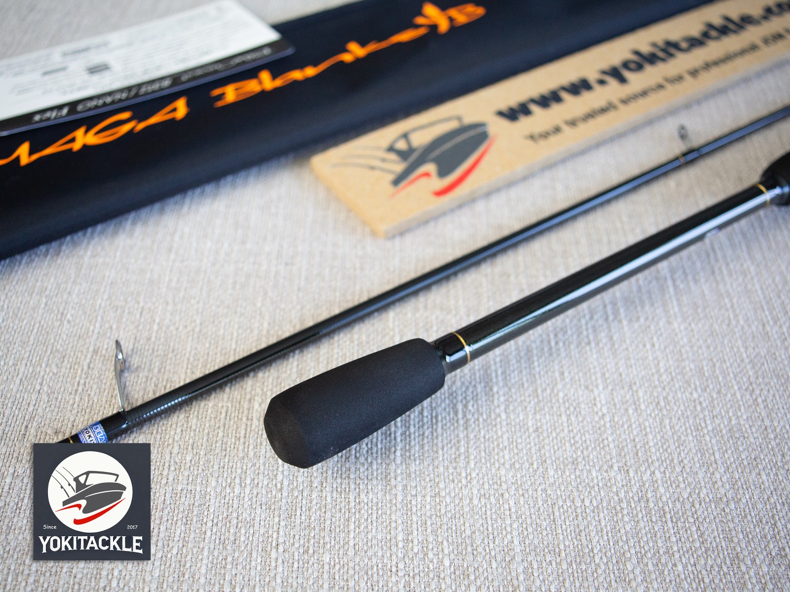 Watch Product Video-YAMAGA Blanks BlueCurrent 83/TZ NANO Flex Fishing Rod A3