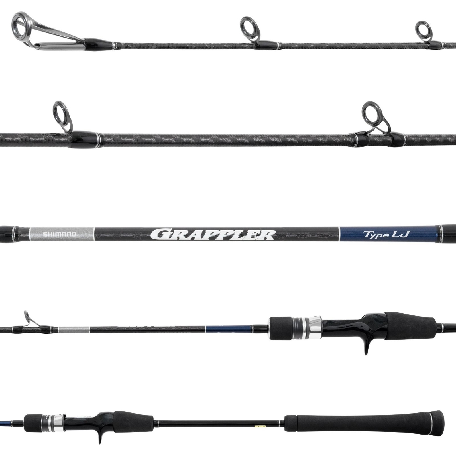 Shimano GRAPPLER TYPE LJ GRPLJC63M – 6’3″ Saltwater, Casting Jigging Rod – New