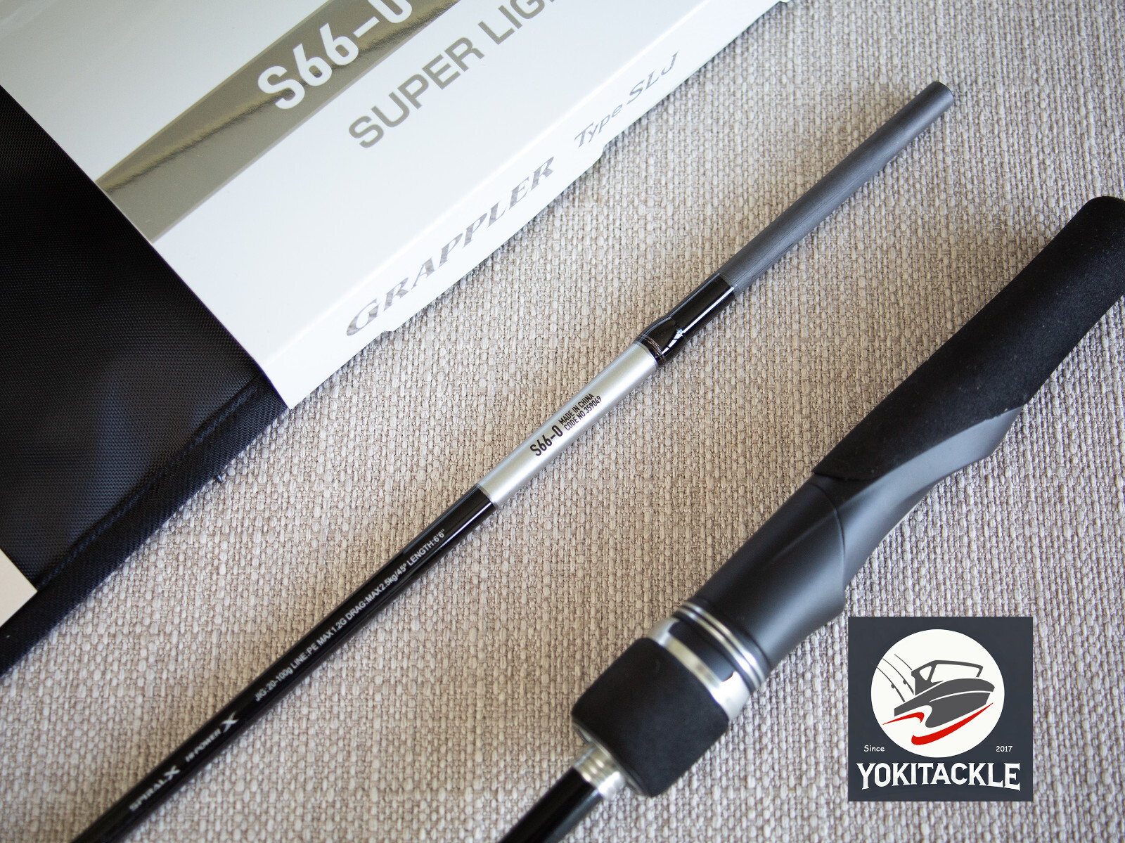 Shimano 25 Grappler Type SLJ S66-0 Spinning Rod Shipping from JAPAN