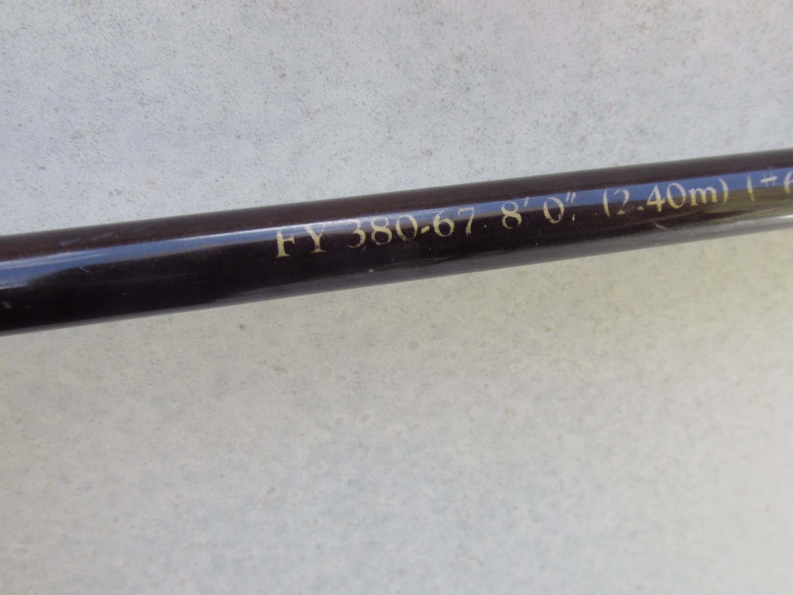 Fly Rod Shakespeare PATRIOT 8′ 0″ 6-7 Weight Graphite 2-Piece #FY-38067 Nice!
