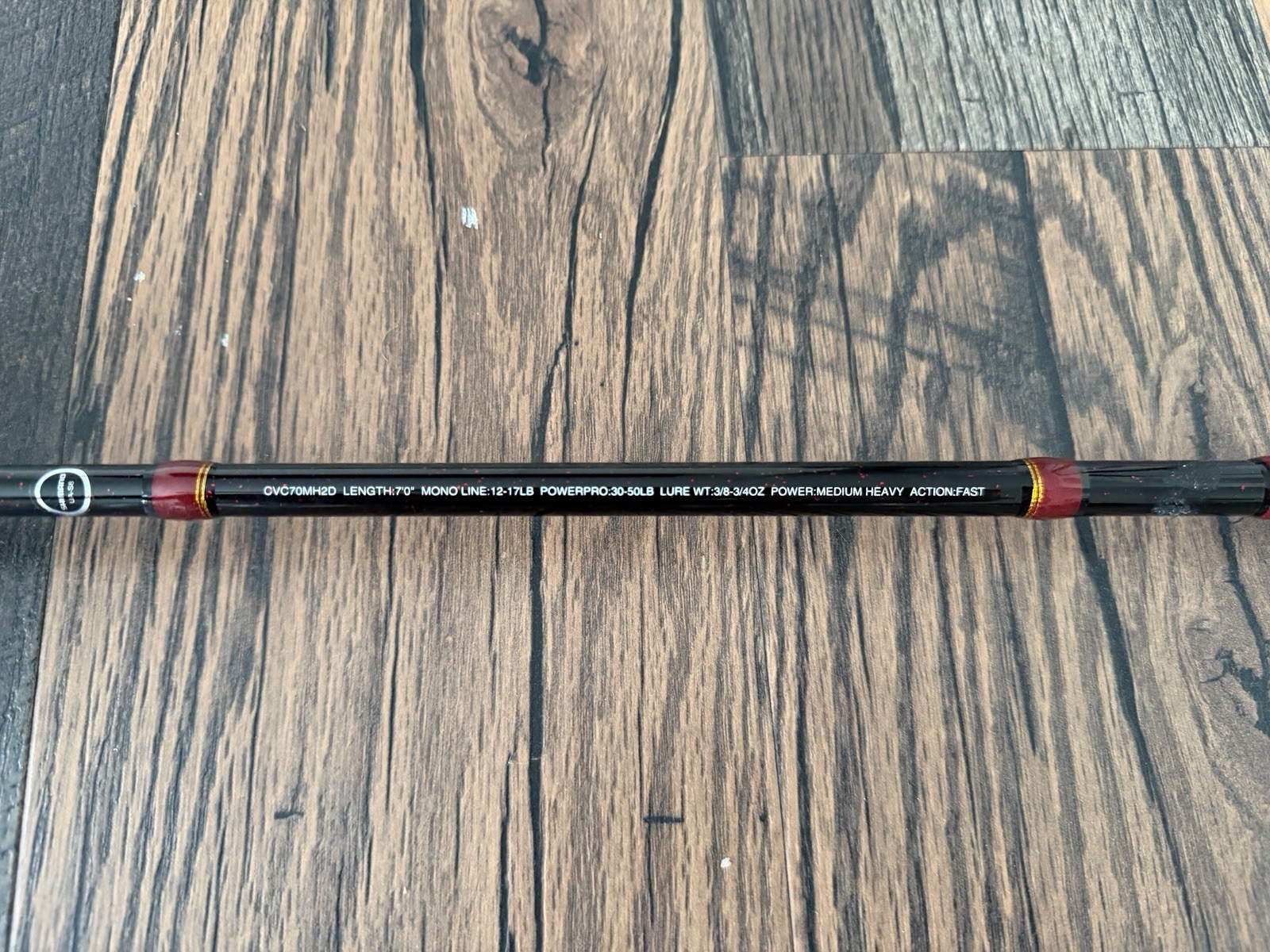 Shimano Convergence Casting Rod 6’6″ Medium Heavy Fast 2-Piece Black Cork Bass