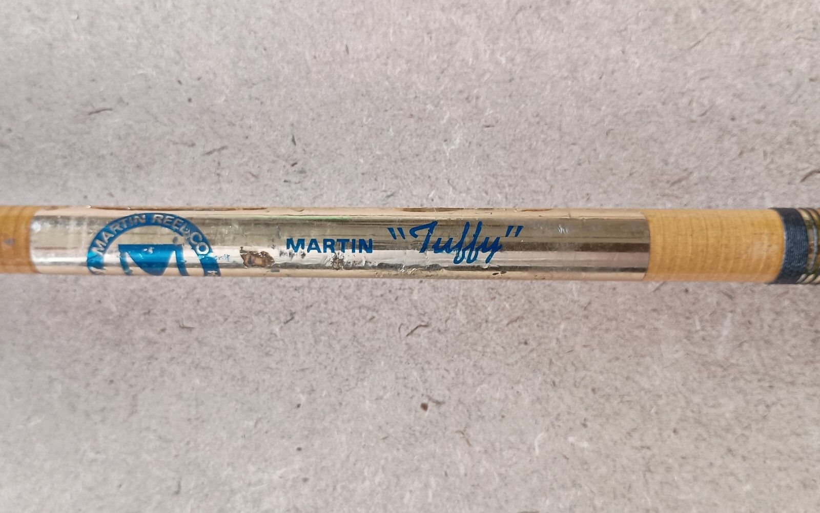Vintage Martin “Tuffy” Model 3-016 Line Weight #7 Fly Rod 2-Piece 8 Ft