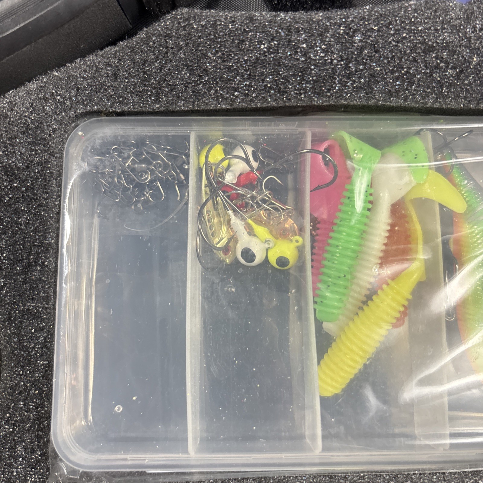 Ghosthorn Extendible Fishing Pole ONLY NO REEL Comes With Carrying Case Lures