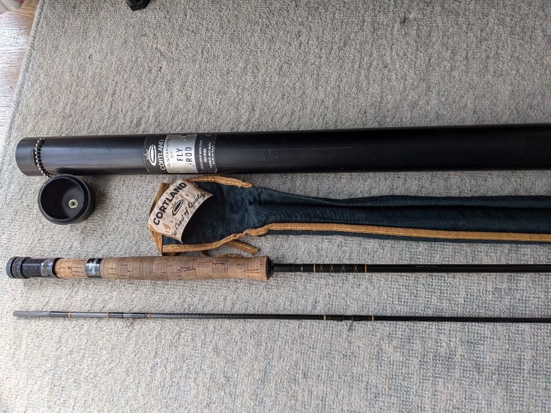 Cortland Fly Rod 7-8 wt, 3 1/8 oz, with case