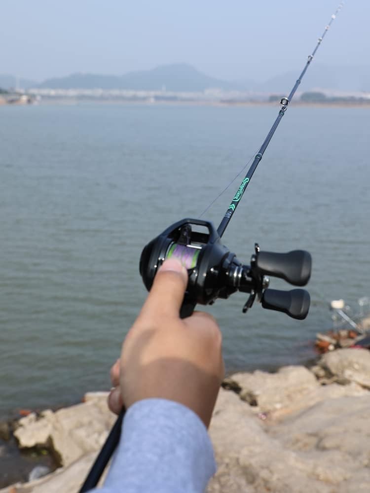 6ft Ultra-Sensitive Carbon Spinning Rod with EVA Grip – Perfect for Trout