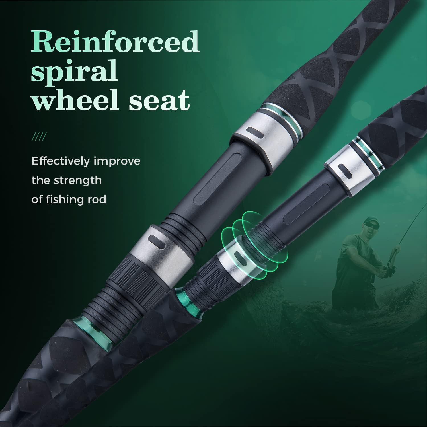Surf Spinning Rod IM8 Carbon Surf Fishing Rod (9’/10’/10’6”/11’/12’/13’3”)