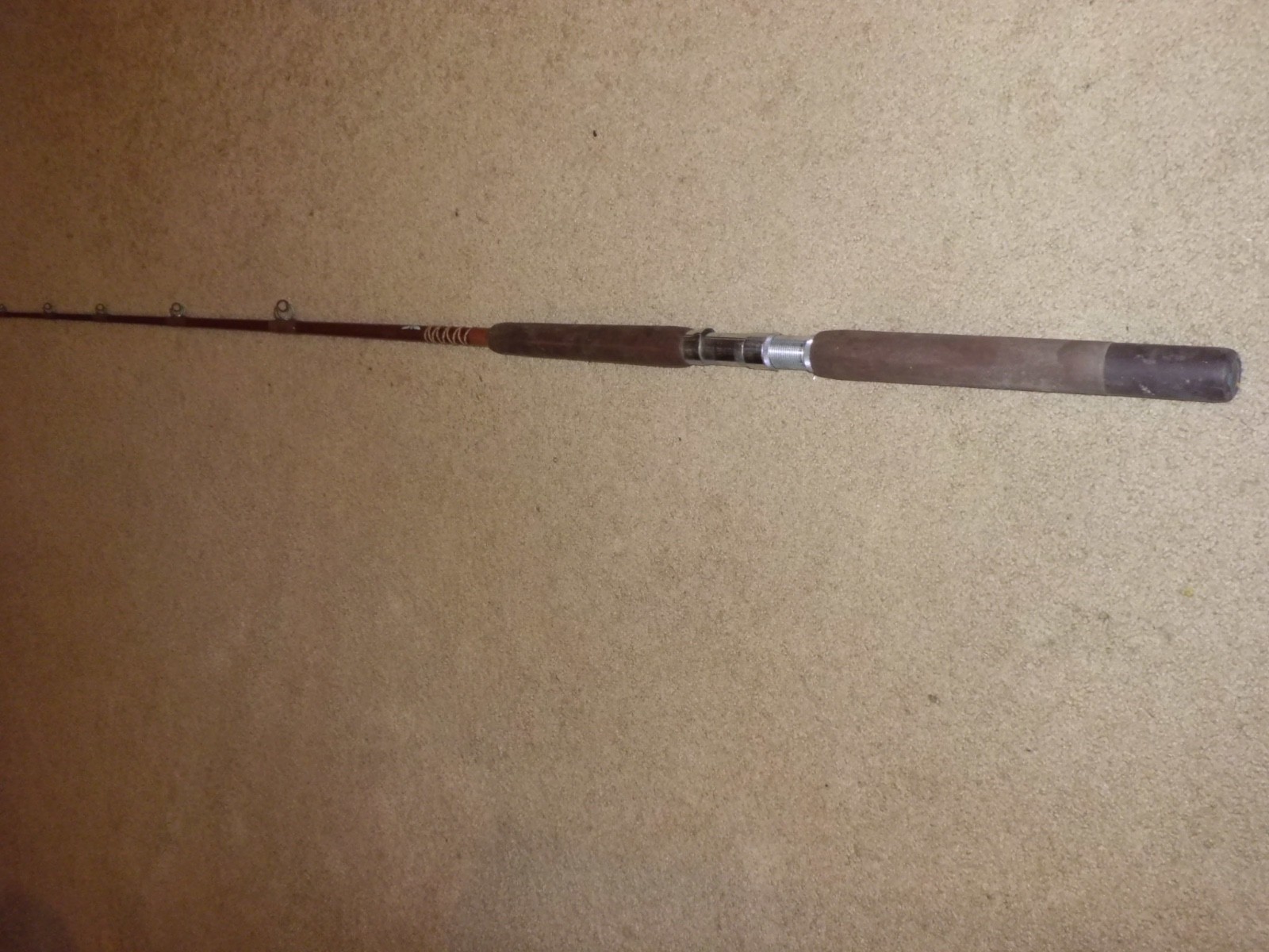 Vintage FENWICK PT8?9 Conventional 6’8″ Rod- USA- 20-60 lb test